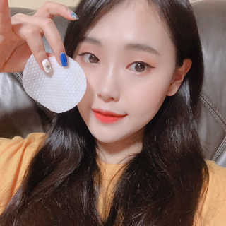 나이팅게일 데일리 더마 클렌징패드 마일드 — 4.33점을 준 리뷰어가 2018년 7월 올린 사용 사진