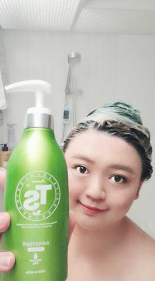 프리미엄 TS 샴푸 — 5점을 준 리뷰어가 2019년 3월 올린 사용 사진