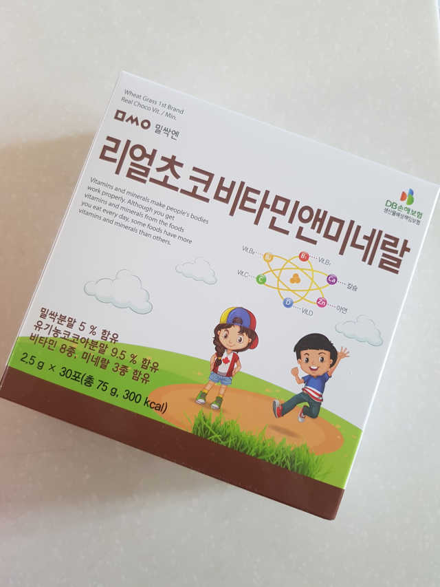 리얼초코비타민앤미네랄 리뷰 사진