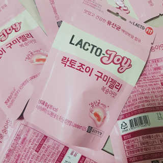 락토조이 구미젤리 복숭아맛 — 5점을 준 리뷰어가 2019년 6월 올린 사용 사진