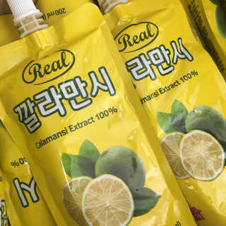 장수농가 리얼깔라만시 — 3점을 준 리뷰어가 2018년 4월 올린 사용 사진