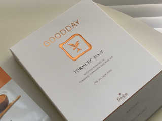 GoodDay Skincare GoodDay 강황 마스크 — 5점을 준 리뷰어가 2020년 2월 올린 사용 사진
