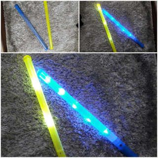 스투피드 (STUPID) 45cm LED 스틱봉 2개세트(색상랜덤) — 4점을 준 리뷰어가 2017년 5월 올린 사용 사진