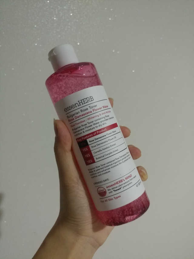 에센허브 불가리안로즈 토너 320ml 리뷰 사진
