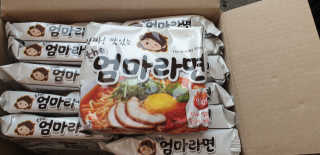 라면 그대로가 제일 맛있는 더엄마라면 — 5점을 준 리뷰어가 2019년 6월 올린 사용 사진