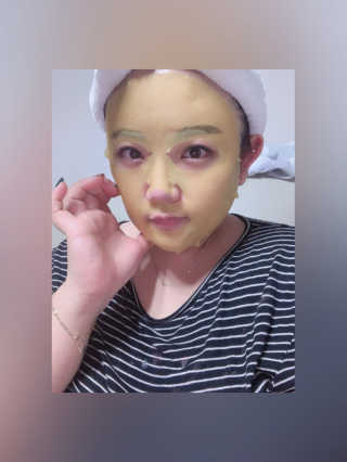 GoodDay Skincare GoodDay 강황 마스크 — 5점을 준 리뷰어가 2019년 12월 올린 사용 사진