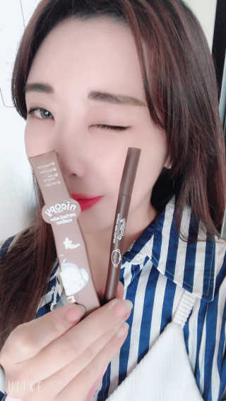 니코피 퍼펙트 엣지 아이라이너 — 4.5점을 준 리뷰어가 2019년 10월 올린 사용 사진