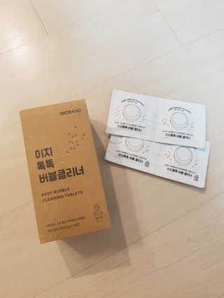 [에코앤드]이지톡톡 버블클리너 1종세척제 — 4.5점을 준 리뷰어가 2019년 6월 올린 사용 사진
