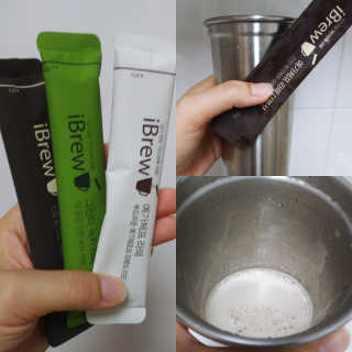 한국맥널티 아이브루 라떼 10T 3종 — 5점을 준 리뷰어가 2019년 10월 올린 사용 사진