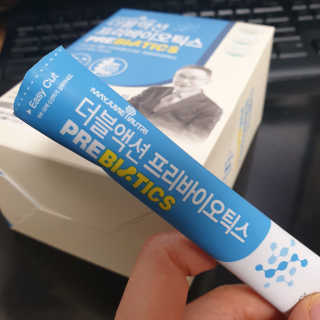 메이준뉴트리 이승남 원장의 더블액션 프리바이오틱스 — 3점을 준 리뷰어가 2020년 3월 올린 사용 사진