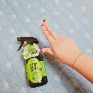 더블유드레스룸 페브클린 500ml — 5점을 준 리뷰어가 2018년 8월 올린 사용 사진