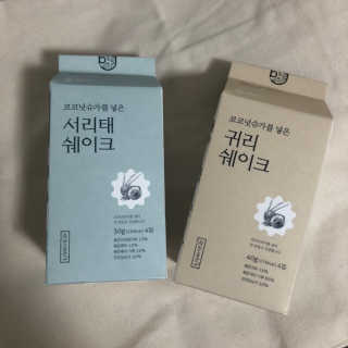 [착한습관]건강한 한끼, 귀리 쉐이크와 서리태 쉐이크 — 4.5점을 준 리뷰어가 2019년 7월 올린 사용 사진