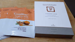 GoodDay Skincare GoodDay 강황 마스크 — 4.5점을 준 리뷰어가 2020년 3월 올린 사용 사진