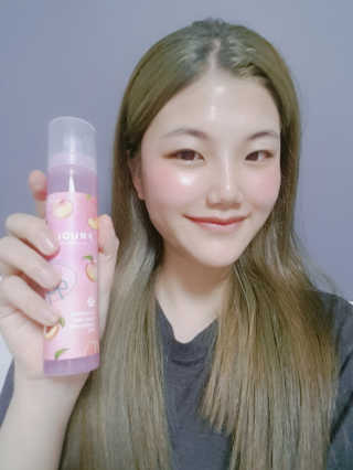 [후르디아] 복숭아 리얼 수딩젤 + 수딩젤 미스트 세트 — 5점을 준 리뷰어가 2019년 5월 올린 사용 사진