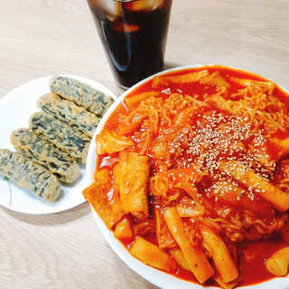 화곡미담 옛날 떡볶이 — 4점을 준 리뷰어가 2020년 3월 올린 사용 사진
