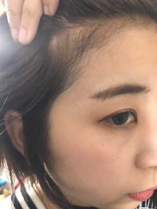 다슈코리아 다슈 데일리 헤어라인 커버 쿠션 — 3.83점을 준 리뷰어가 2017년 5월 올린 사용 사진