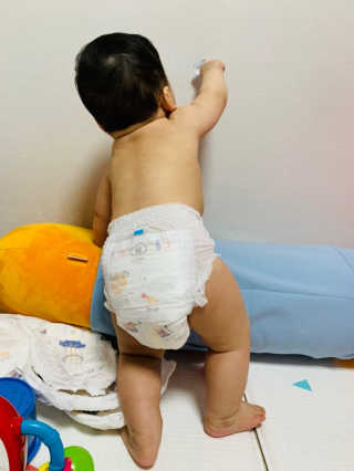 보솜이 액션핏 팬티형 — 5점을 준 리뷰어가 2019년 4월 올린 사용 사진