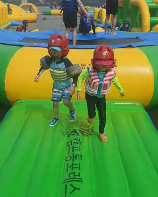 [캠프통포레스트] 수상레저 Big5 4인권 — 4.5점을 준 리뷰어가 2019년 7월 올린 사용 사진