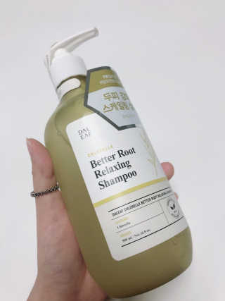 달리프 클로렐라 베러 루트 릴렉싱 샴푸 500ml — 5점을 준 리뷰어가 2020년 1월 올린 사용 사진