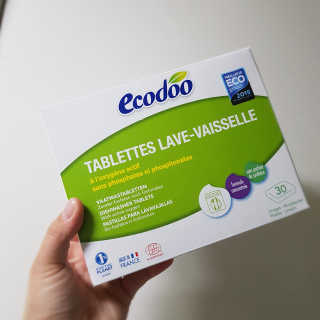 에코두 식기세척기세제 타블렛 600g — 5점을 준 리뷰어가 2019년 6월 올린 사용 사진