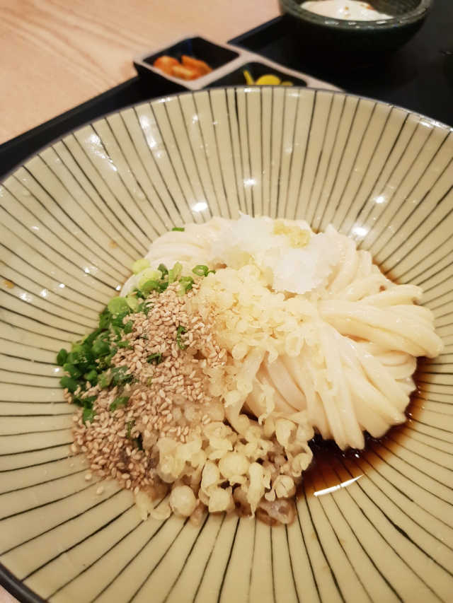[묘오또] 따듯한 가케우동 + 붓가케우동 리뷰 사진