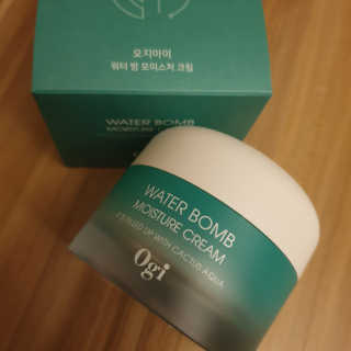 오지아이 워터 밤 모이스처 크림 50ml — 4.5점을 준 리뷰어가 2020년 2월 올린 사용 사진