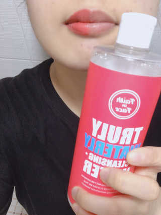 페이스인페이스 트룰리 워터리 클렌징 워터_에그 화이트 휩 클렌징 폼 — 5점을 준 리뷰어가 2018년 4월 올린 사용 사진