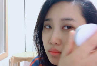 [더마퀸]쿨링스틱 페이스앤아이 — 5점을 준 리뷰어가 2019년 5월 올린 사용 사진