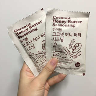 MCP 하이몰 마법의치킨가루2봉랜덤 + 코코넛허니버터2봉 — 5점을 준 리뷰어가 2020년 3월 올린 사용 사진