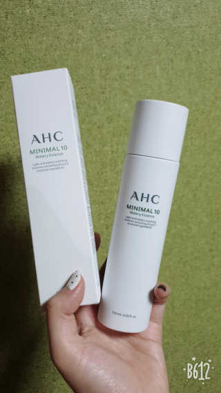 AHC 에이 에이치 씨 미니멀 10 워터리 에센스 — 3점을 준 리뷰어가 2018년 12월 올린 사용 사진