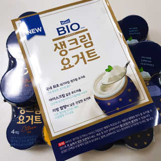 [매일 바이오] 생크림요거트 플레인 12개 + 유자 12개 — 5점을 준 리뷰어가 2019년 6월 올린 사용 사진