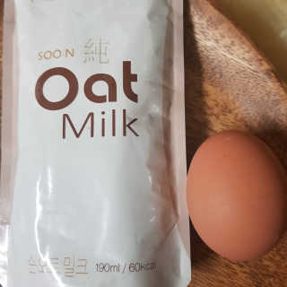 순오트밀크, soon oat milk — 4.5점을 준 리뷰어가 2018년 11월 올린 사용 사진