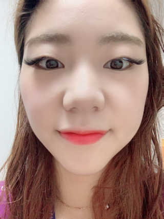 피카소 밍크래쉬속눈썹 1종 + 내추럴속눈썹 1종 랜덤증정 — 3점을 준 리뷰어가 2019년 9월 올린 사용 사진