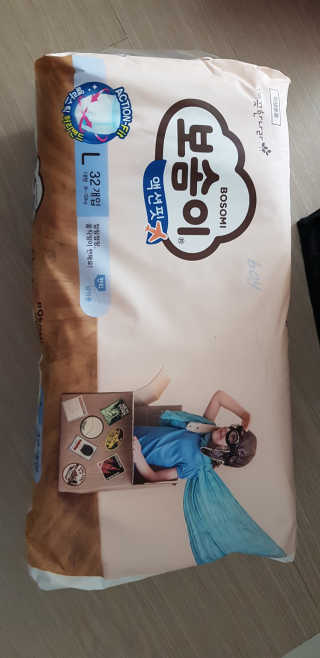보솜이 액션핏 팬티형 — 3점을 준 리뷰어가 2019년 3월 올린 사용 사진
