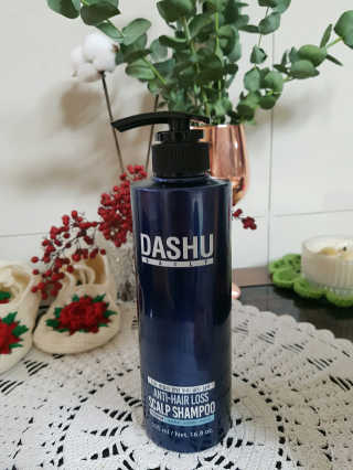 다슈코리아 다슈 데일리 한방 두피 골드 샴푸 500ml — 5점을 준 리뷰어가 2018년 12월 올린 사용 사진