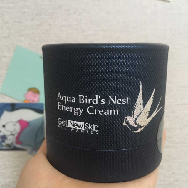 갯뉴스킨 아쿠아버드네스트 에너지 크림 리뷰 사진