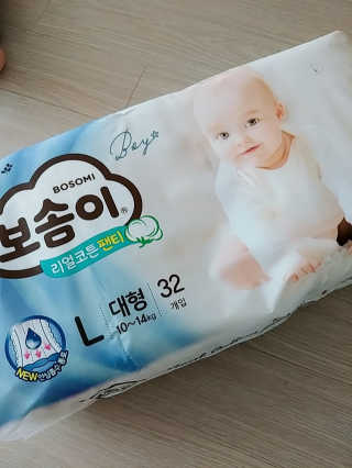 보솜이 리얼코튼 팬티형 — 4.5점을 준 리뷰어가 2019년 3월 올린 사용 사진