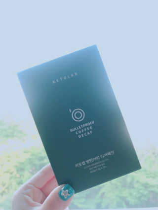 키토랩 방탄커피 디카페인 일주일용 — 4점을 준 리뷰어가 2019년 6월 올린 사용 사진