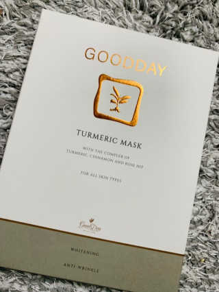 GoodDay Skincare GoodDay 강황 마스크 — 5점을 준 리뷰어가 2019년 12월 올린 사용 사진