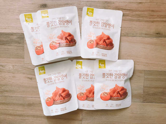 자연 그대로 말린 쫄깃한 감말랭이 리뷰 사진