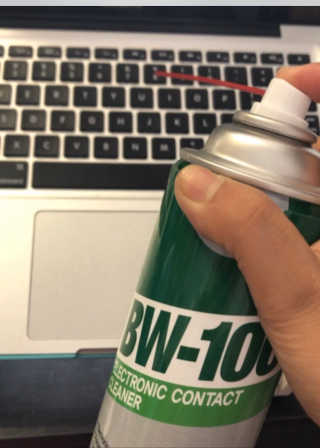 BW-100, 전자 접점 클리너 — 5점을 준 리뷰어가 2019년 11월 올린 사용 사진