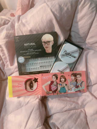 피카소 밍크래쉬속눈썹 1종 + 내추럴속눈썹 1종 랜덤증정 — 4점을 준 리뷰어가 2019년 9월 올린 사용 사진