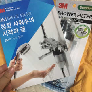 3M™ 스탠다드 샤워필터 — 5점을 준 리뷰어가 2019년 8월 올린 사용 사진