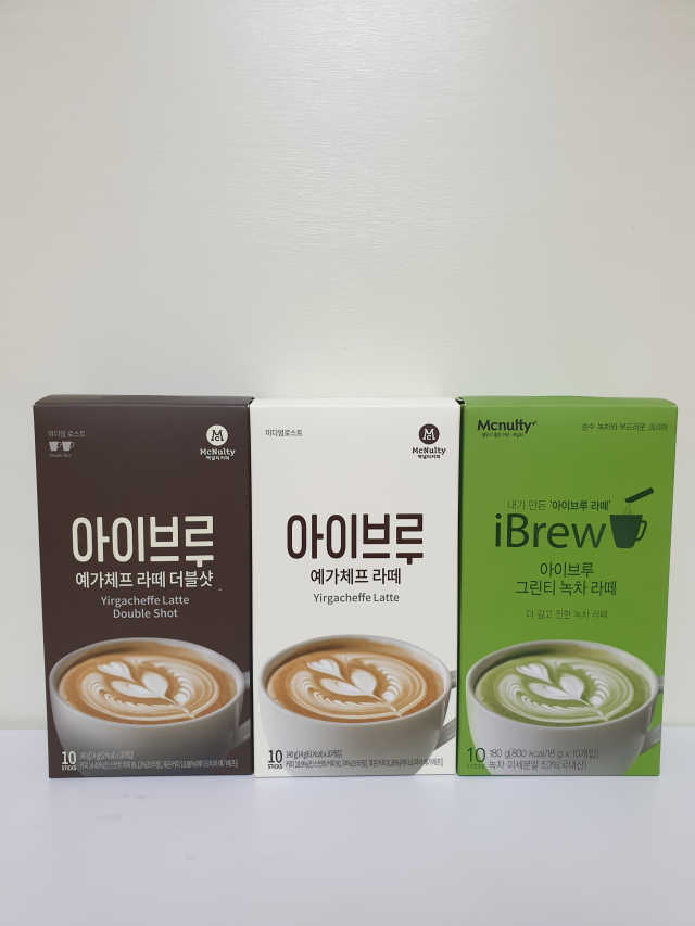아이브루 라떼 10T 3종 리뷰 사진
