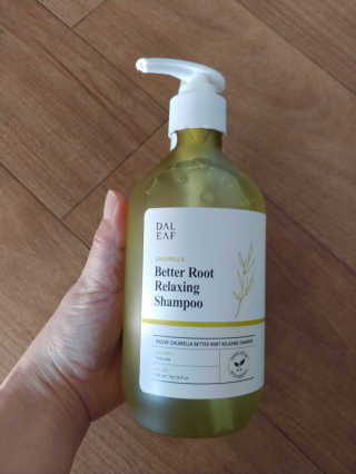 달리프 클로렐라 베러 루트 릴렉싱 샴푸 500ml — 3점을 준 리뷰어가 2020년 2월 올린 사용 사진