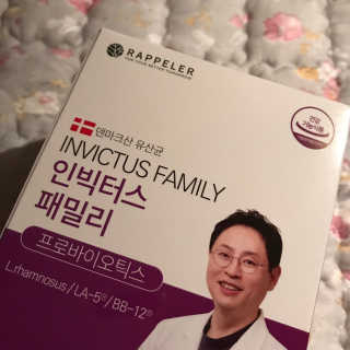 라플레 유해균을 이겨 튼튼한 장으로,  인빅터스 패밀리 — 2점을 준 리뷰어가 2019년 3월 올린 사용 사진