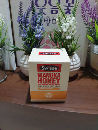 SWISSE 스위스 마누카 허니 디톡시파잉 페이셜 마스크 — 5점을 준 리뷰어가 2019년 12월 올린 사용 사진