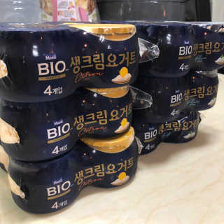 [매일 바이오] 생크림요거트 플레인 12개 + 유자 12개 — 5점을 준 리뷰어가 2019년 7월 올린 사용 사진