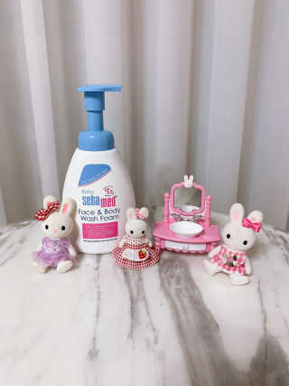 세바메드 베이비 페이스 앤 바디워시 폼 [올인원] — 4점을 준 리뷰어가 2019년 8월 올린 사용 사진