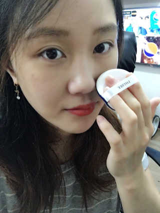 로트리 미라클 커버 메쉬 팩트 SPF42 PA++ — 3점을 준 리뷰어가 2016년 9월 올린 사용 사진